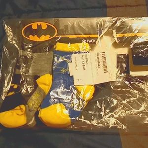 NEW 6 Toddler Batman socks